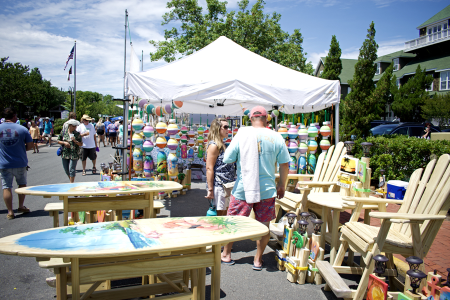 Crafts and more awaited visitors to the 44th Annual Dare Dare in Manteo on Saturday.