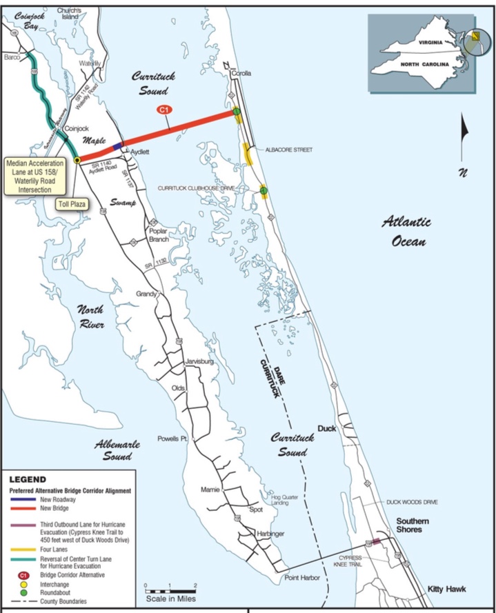 Reports Indicate Mid Currituck Bridge Project Moving Forward