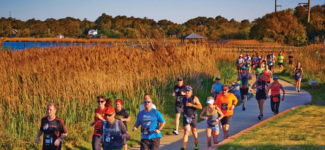 Perfect Running Weather Greets Outer Banks Marathon Runners
