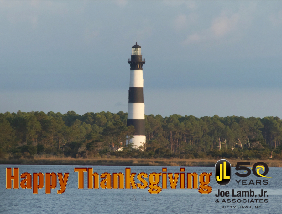 A Happy Thanksgiving Wish from Joe Lamb, Jr. & Associates