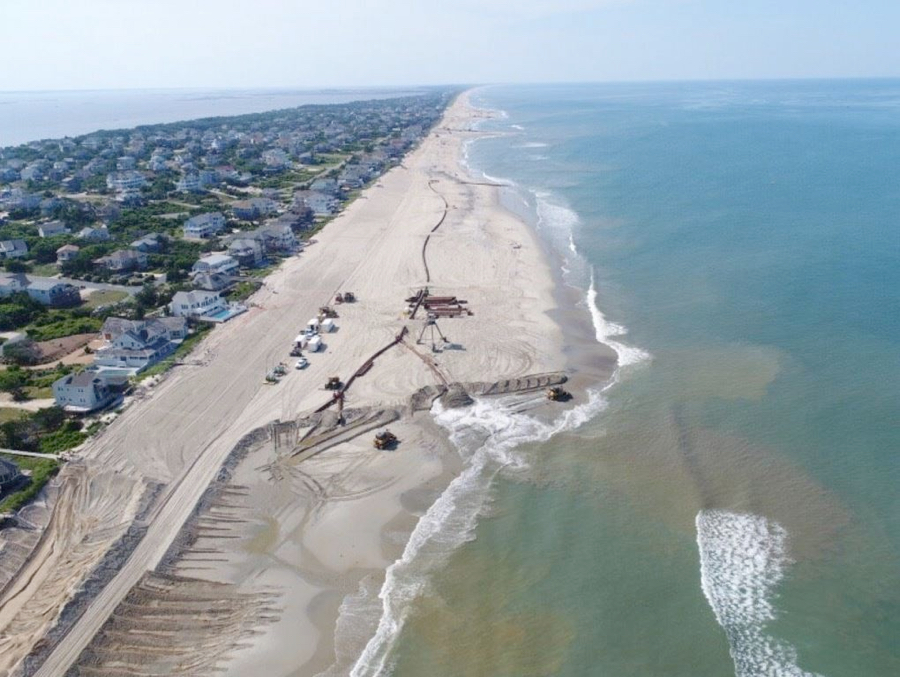 Outer Banks Beach Nourishment Project Gains National Recognition