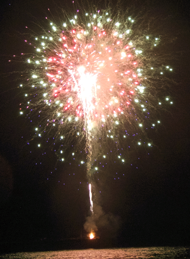 Fireworks Light Up OBX Night Sky