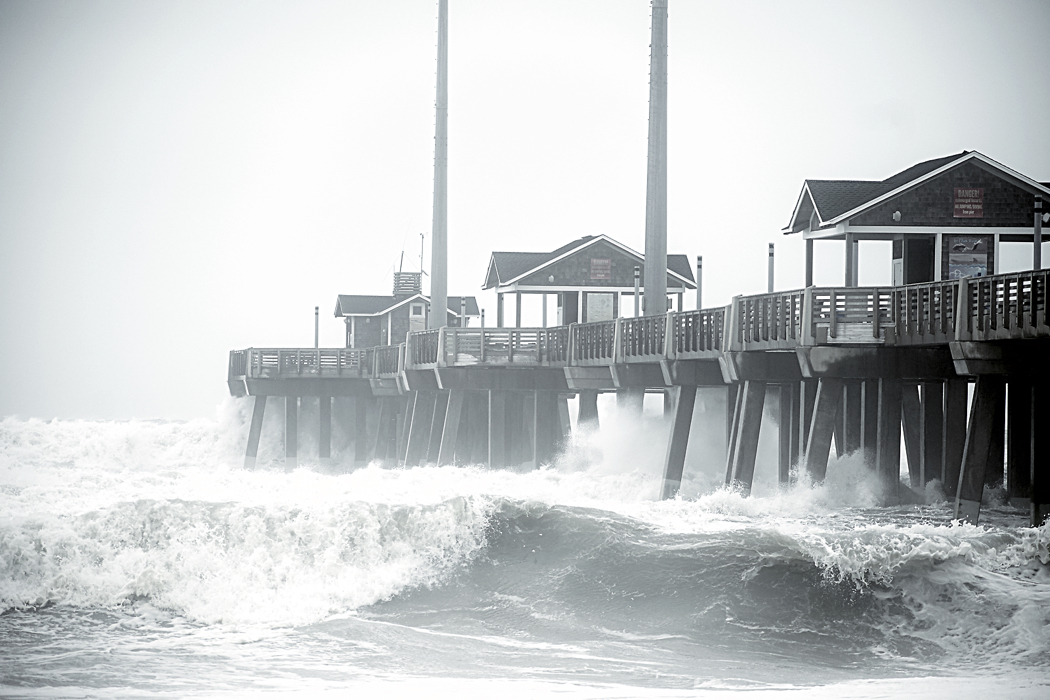 Fierce Nor'Easter Exits the Outer Banks; Hatteras Island Takes the Brunt