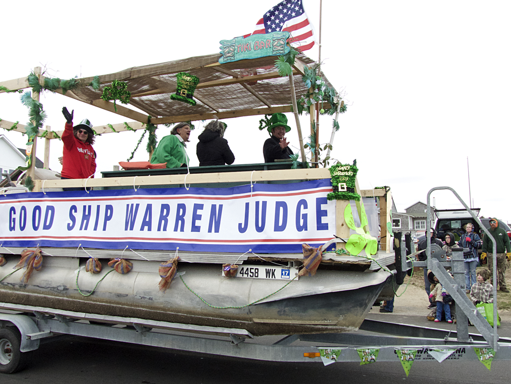 OBX St. Pat's Day Parade-A Great Time on a Cold Day