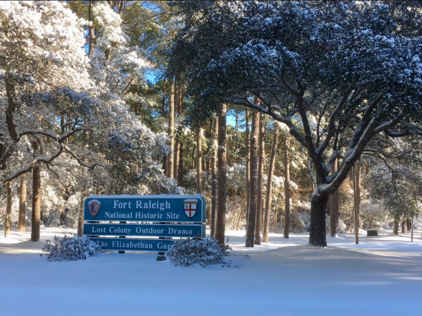 Second Winter Snowstorm Blankets Outer Banks