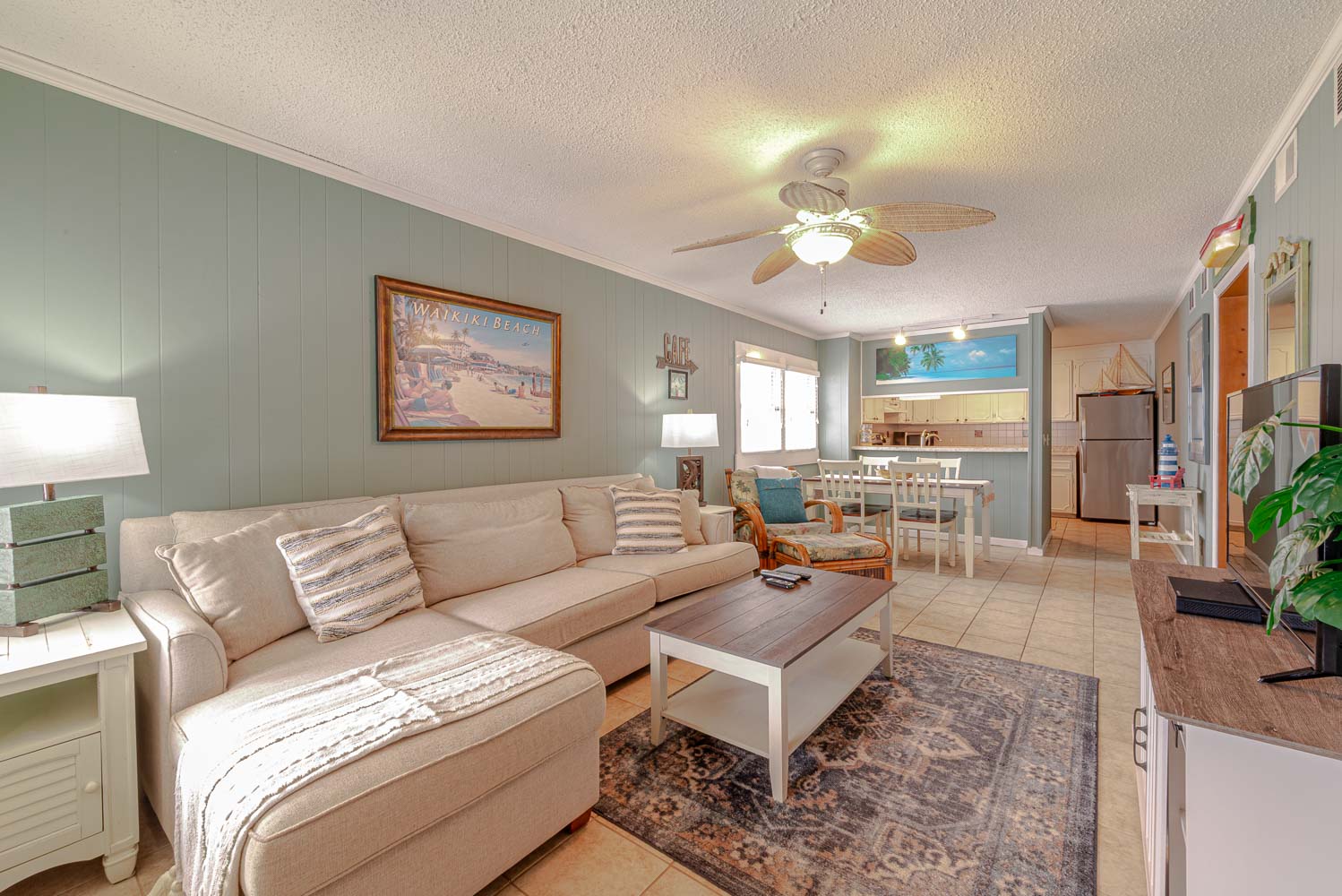 Living/Dining/Kitchen Area
