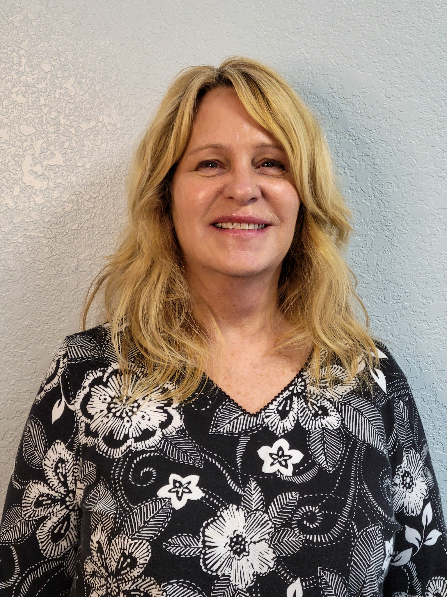 Staff member Patti Morrison